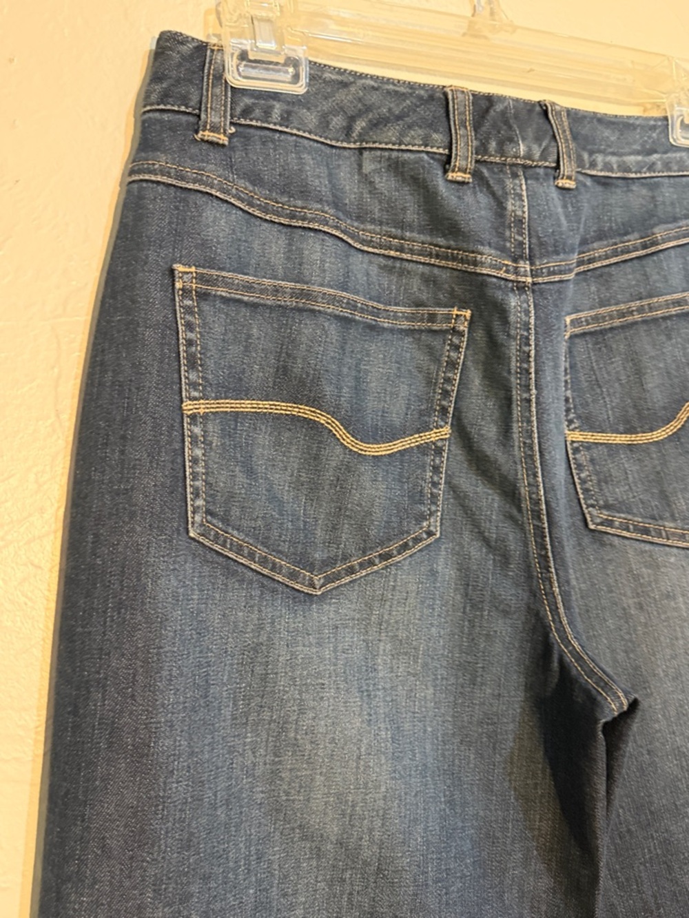 Talbots / Wide Leg Dark Blue Women’s Jeans…811 - Picture 5 of 10